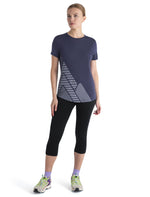 W’s 125 Cool-Lite™ Merino Blend Sphere III T-Shirt Peak Quest - Graphite