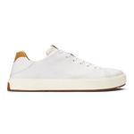 M's Lae‘ahi Lī ‘Ili Waterproof - Leather Sneakers - Bright White