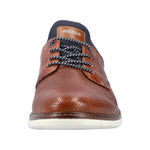 M's Shoe-14450-22 - Lake Navy & Amaretto