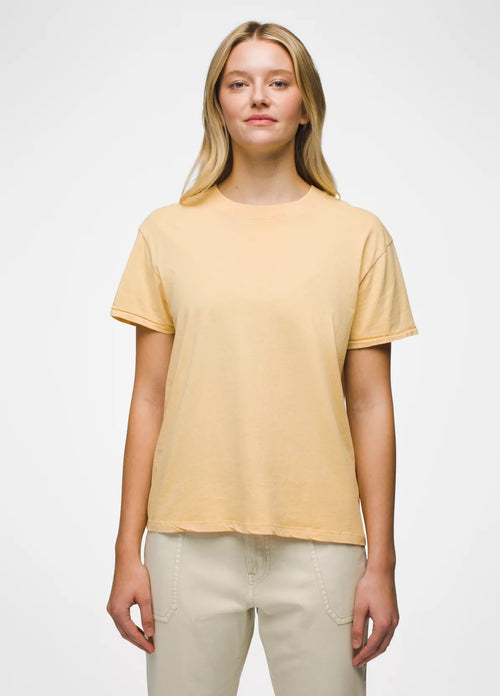 W's Everyday Vintage -Washed - SS Tee - Sun Kissed