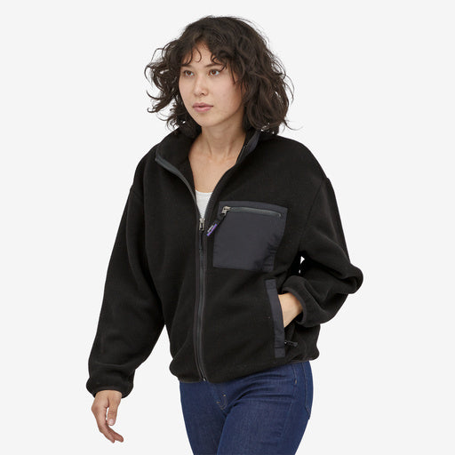 Patagonia Women Synch Full Zip Jacket Black Vamosoutdoors