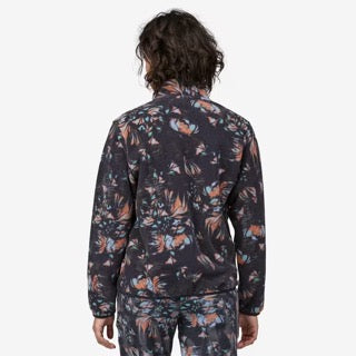 W’s Lightweight Synchilla® Snap-T® Fleece Pullover -Swirl Floral: Pitch Blue