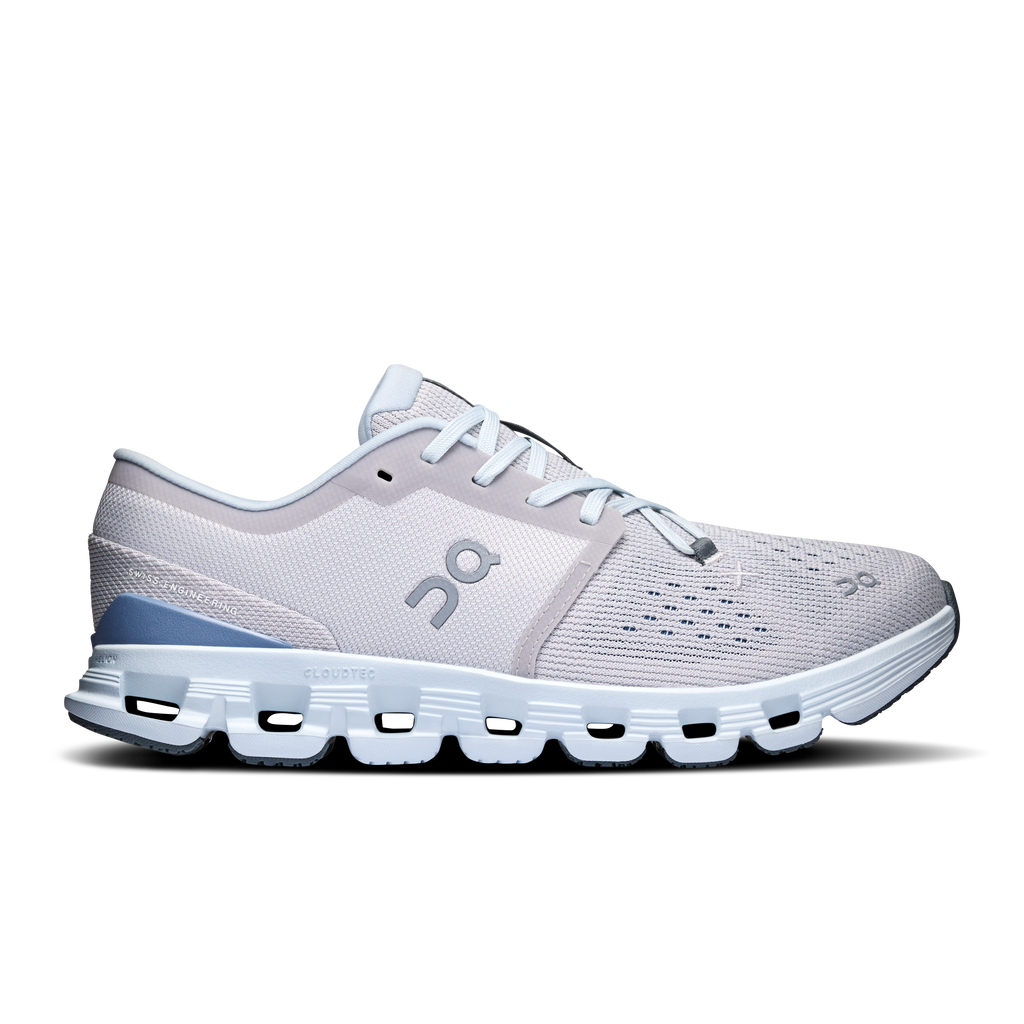 ON CLOUD Women - Cloud X4 - Silver Chambray Running Shoe