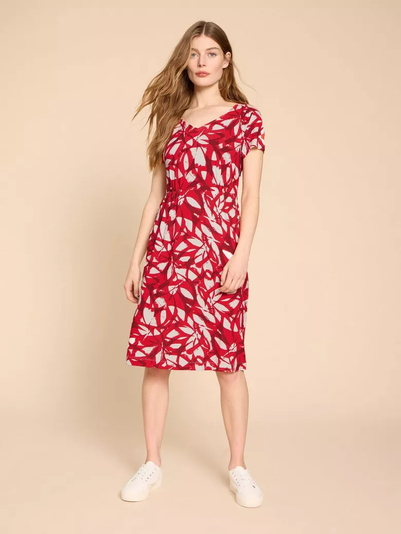 W's Tallie Eco Vero Jersey Dress - Red