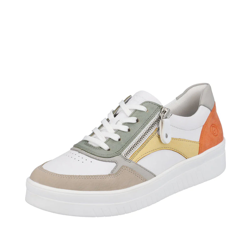 Sneakers D0J01-81 - Grey, Citrus & Yellow