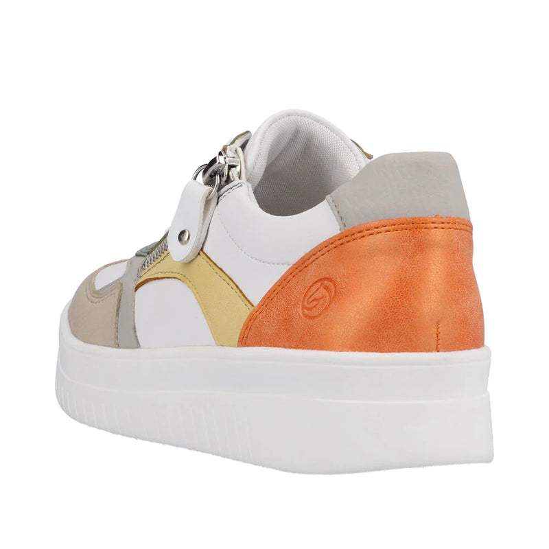 Sneakers D0J01-81 - Grey, Citrus & Yellow