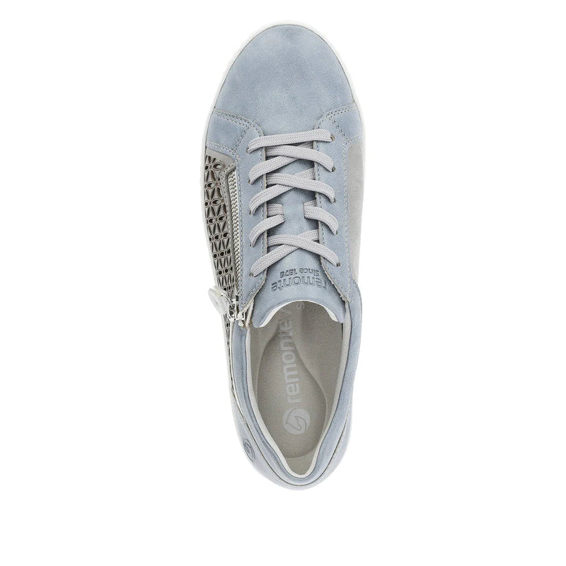 Sneakers D5830-12 - Blue & Silver