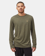 M's Classic Long Sleeve- Olive Night Green Heather