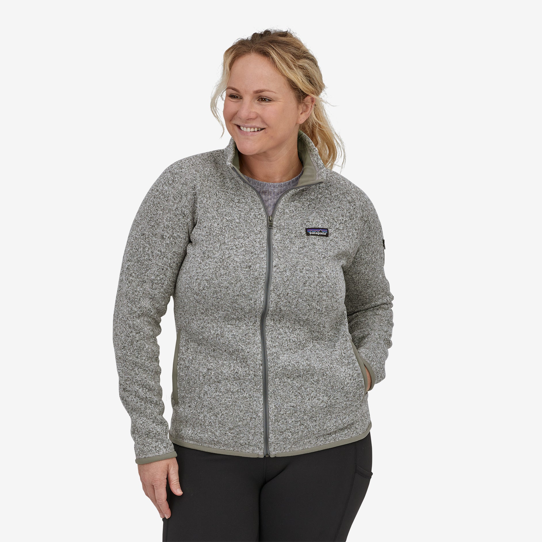 Patagonia Women Better Sweater Jacket - Birch White