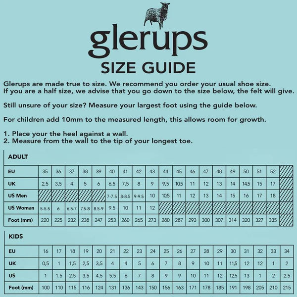 Glerup Slipper  - Grey