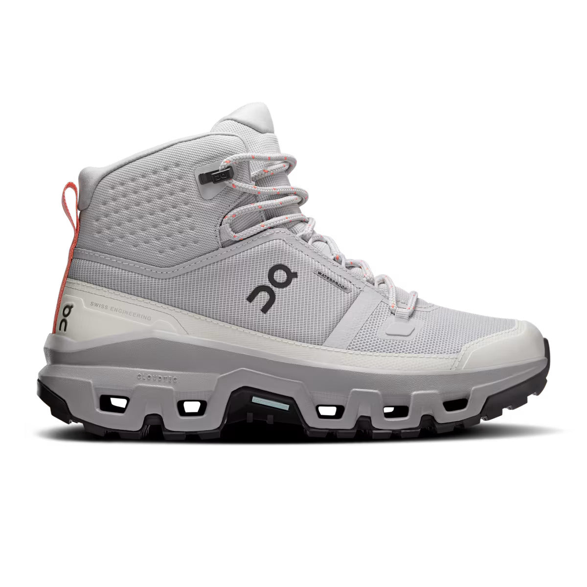 ON RUNNING Women's Cloudrock Mid Waterproof - Glacier|Alloy