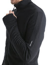 Icebreaker Men's 260 Quantum IV Long Sleeve Zip - Black