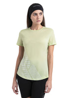 W’s 125 Cool-Lite™ Merino Blend Sphere III T-Shirt Peak Quest - Glazen