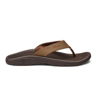 Oulaki 'Ohana Sandals - Tan/Dark Java