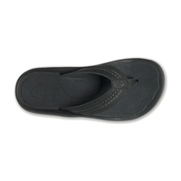 Olukai Hokua Sandals - Black Dark Shadow