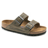 Birkenstock Arizona Soft Footbed Oiled Leather- Faded Khaki