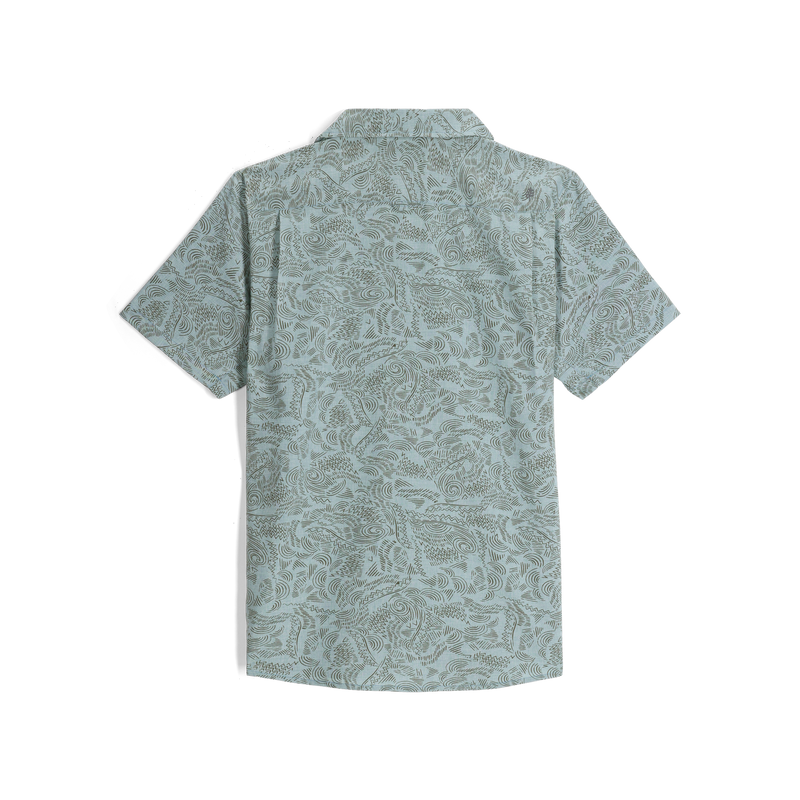 Royal Robins Mens -Amp Lite II Short Sleeve - Slate Heather River Print