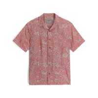 Royal Robins Mens - Comino Pucker S/S - Redwood Yarrow Print