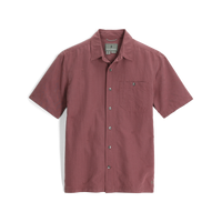 Royal Robbins Mens Desert Pucker Dry S/S - Wild Rhubard