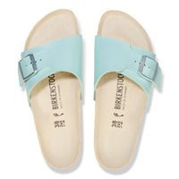 Birkenstock -Catalina Lizard Embossed - Surf Green Birko-Flor