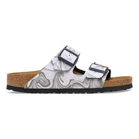 Birkenstock Arizona Birko-Flor - Marble Black & White