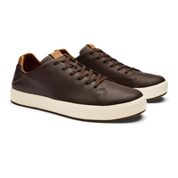 Olukai Lae‘ahi Lī ‘Ili Waterproof - Leather Sneakers - Dark Java