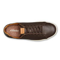 Olukai Lae‘ahi Lī ‘Ili Waterproof - Leather Sneakers - Dark Java