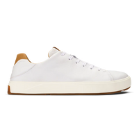 M's Lae‘ahi Lī ‘Ili Waterproof - Leather Sneakers - Bright White