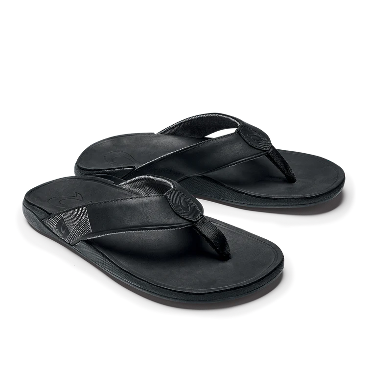 Olukai Tuahine Sandals - Black