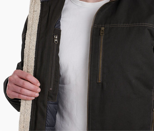 M's Burr Insulated Jacket- Gun Metal