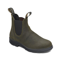BLUNDSTONE Originals 1615 - Dark Olive Waxed Suede