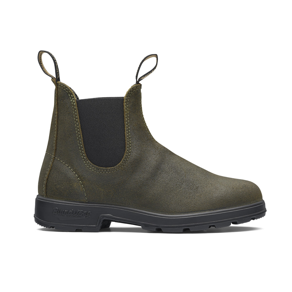 BLUNDSTONE Originals 1615 - Dark Olive Waxed Suede