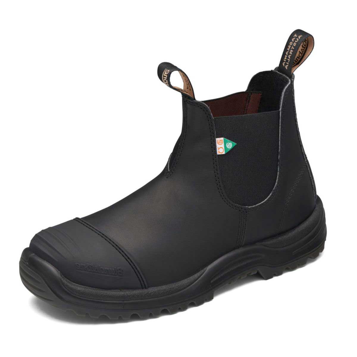 BLUNDSTONE Work & Safety with Rubber Toe Cap 168 - Black