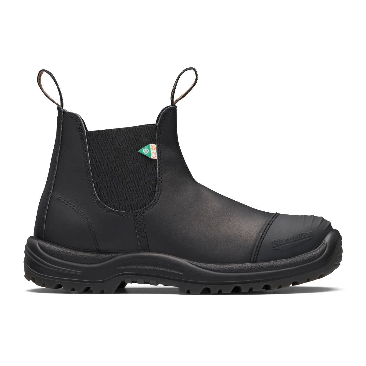 BLUNDSTONE Work & Safety with Rubber Toe Cap 168 - Black