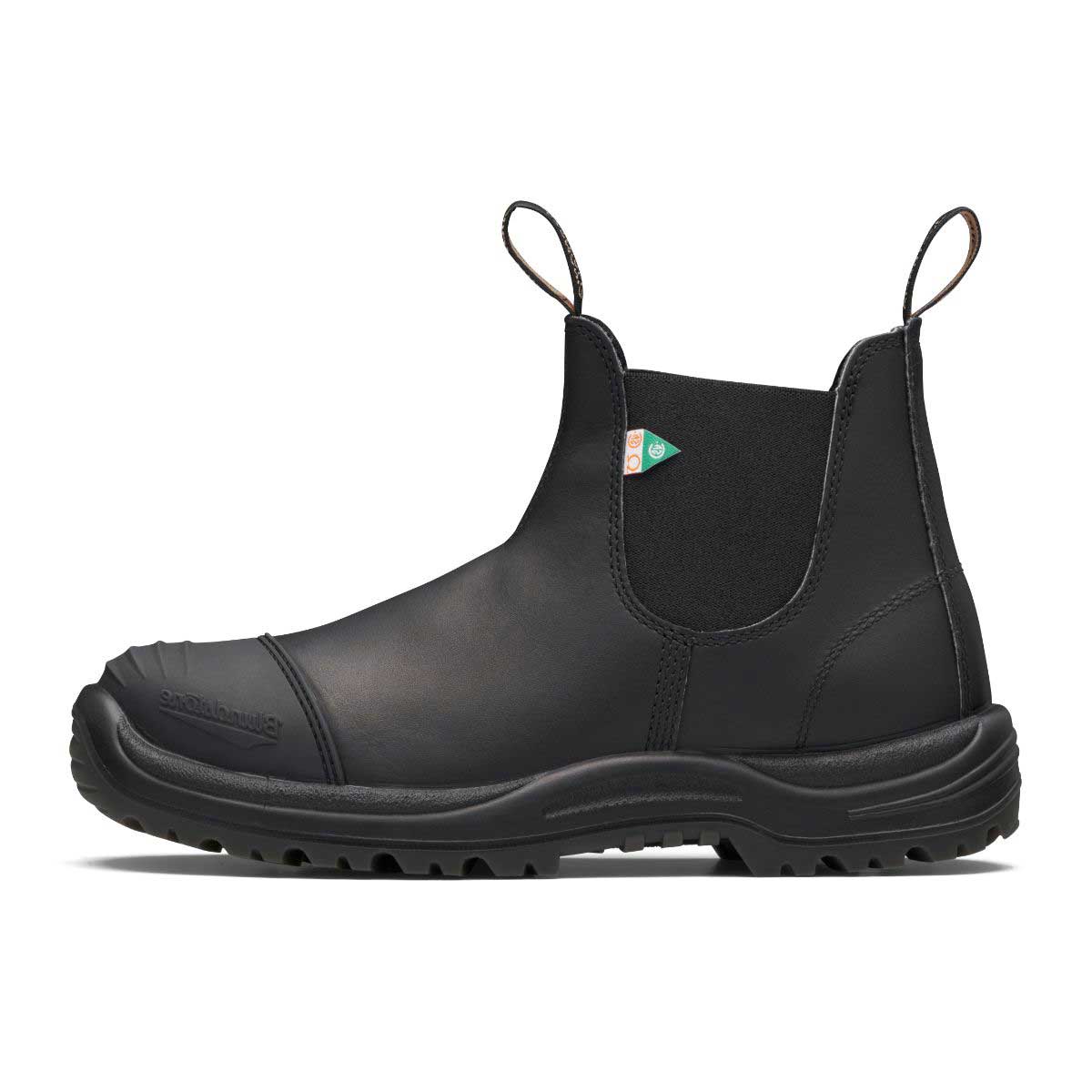 BLUNDSTONE Work & Safety with Rubber Toe Cap 168 - Black