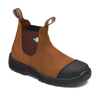 BLUNDSTONE Work & Safety with Rubber Toe Cap 169 - Saddle Brown