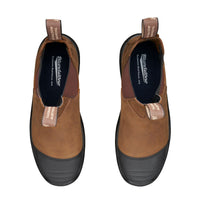 BLUNDSTONE Work & Safety with Rubber Toe Cap 169 - Saddle Brown