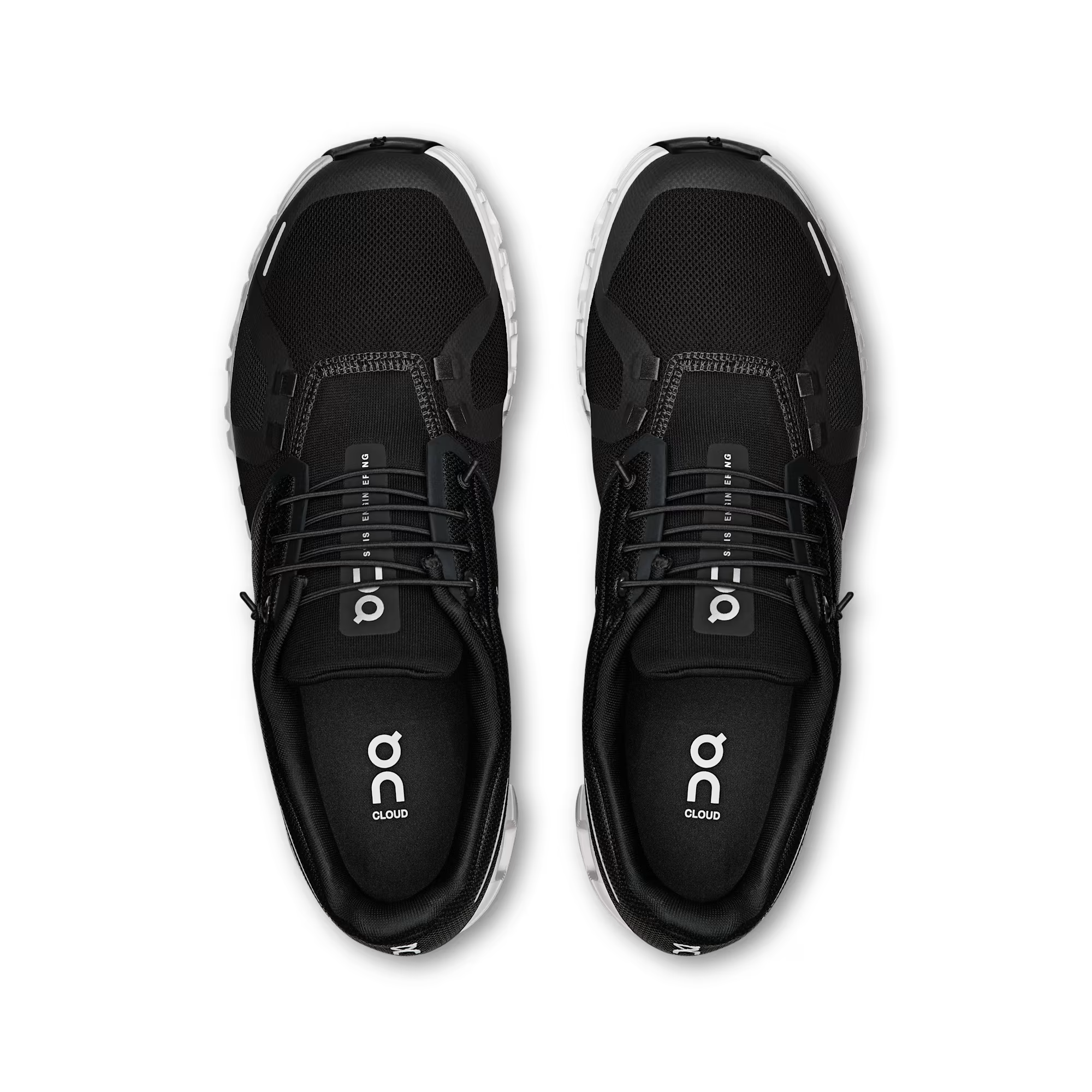 ON RUNNING - Men's Cloud 6 - Black/White