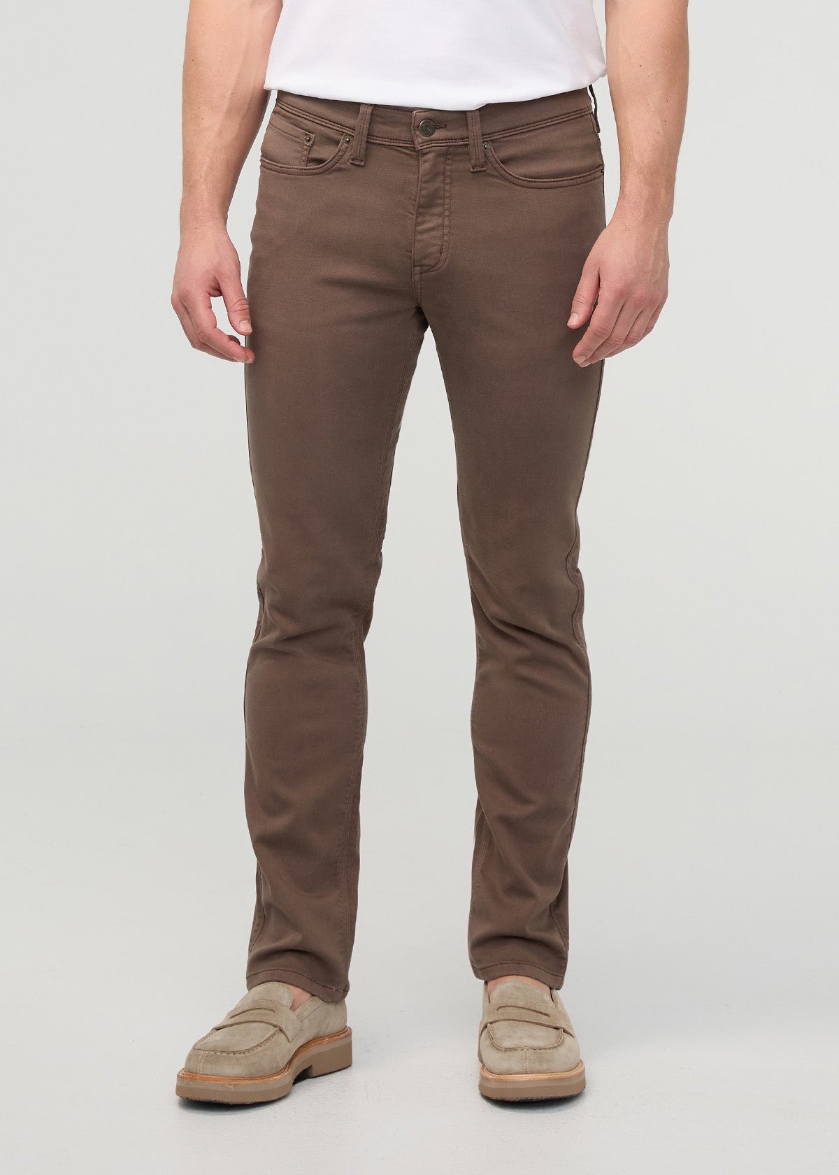 DU/ER Men's No Sweat Slim Straight - Canteen