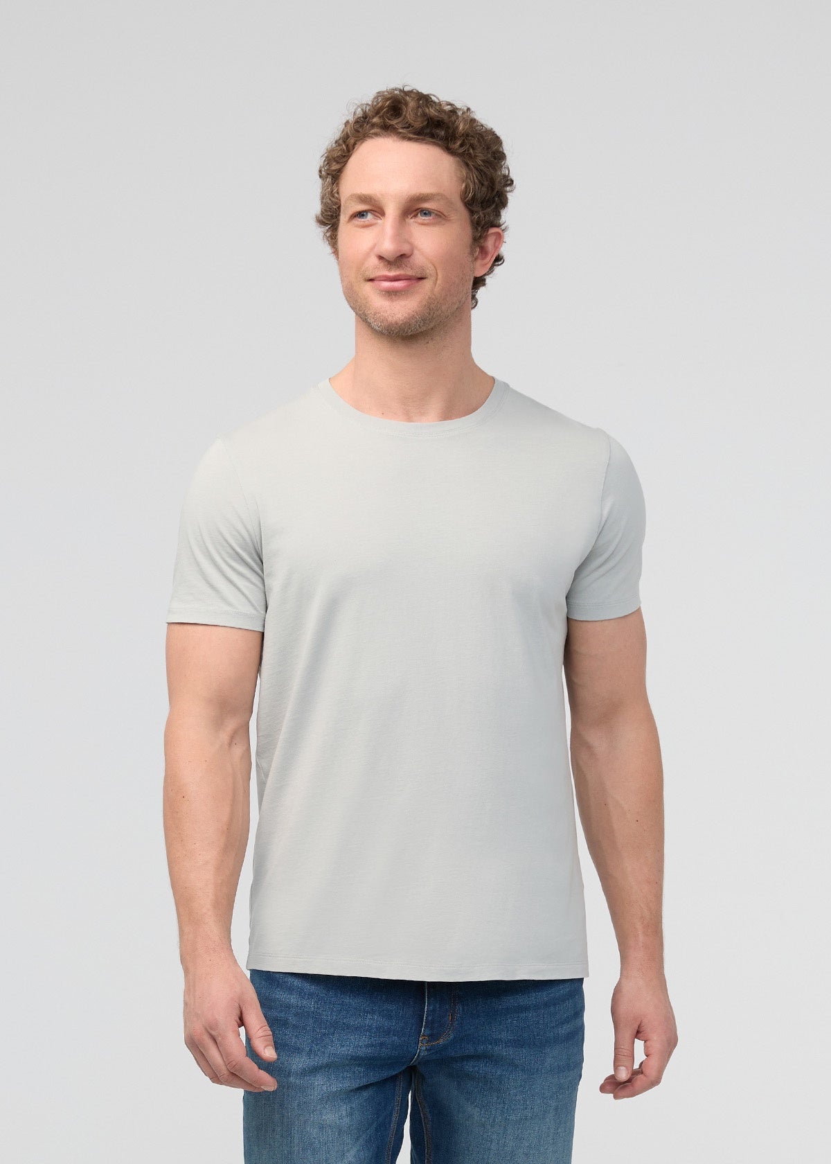 DU/ER Men's PurePima Tee - Seagrass