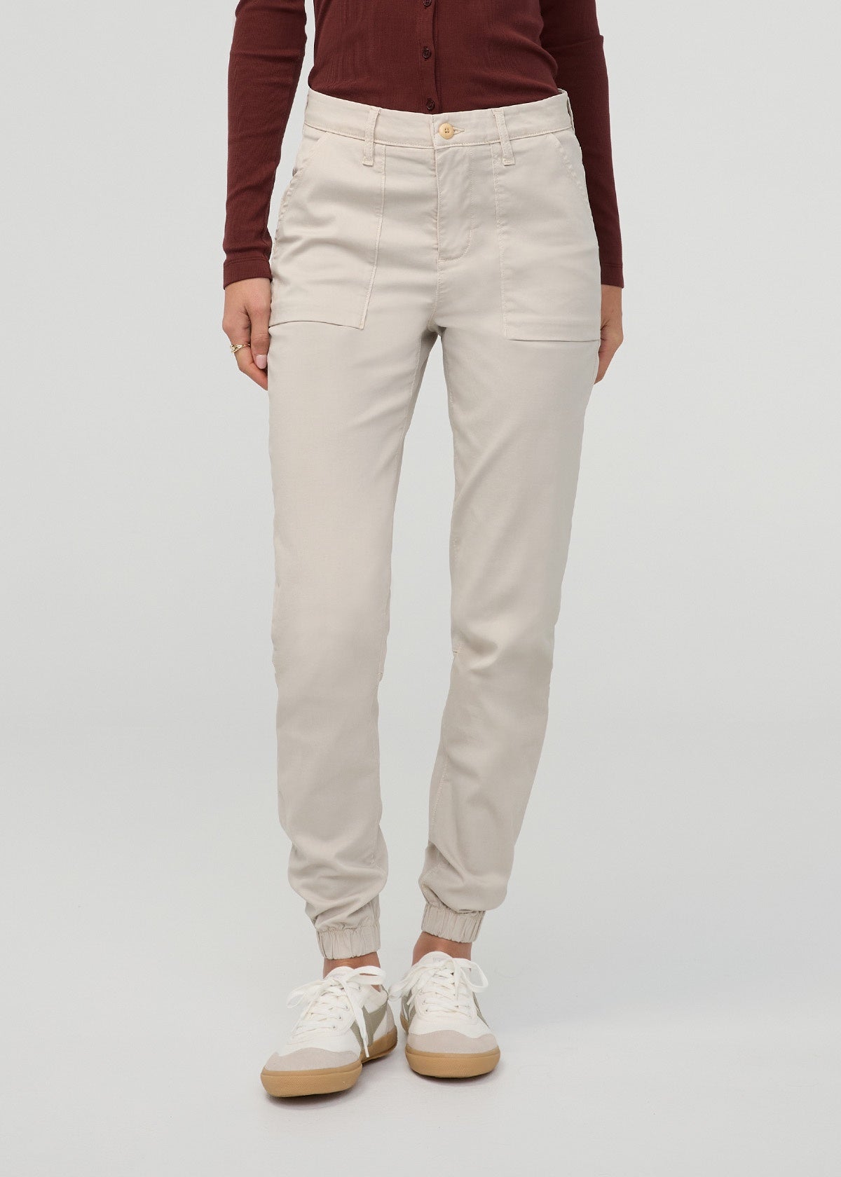DU/ER Women's Live Lite High Rise Jogger - Sandstone