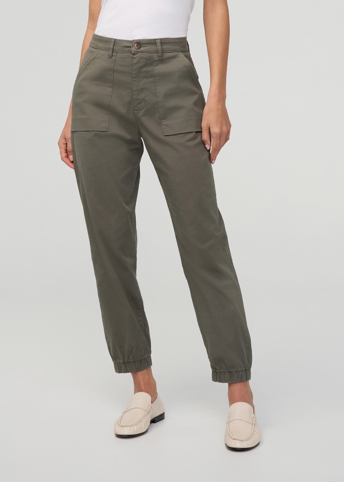 DU/ER Women's Live Lite High Rise Jogger - Thyme
