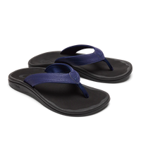 Olukai 'Ohana Sandals- Pacifica Black