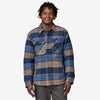 Patagonia Men Insulated Fjord Flannel Shirt - New Navy