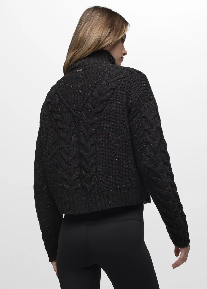 W's Laurel Creek Sweater 1/4 Zip - Black