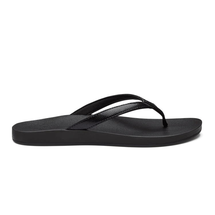 Olukai Puawe Sandals - Black/Black