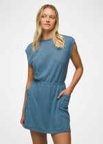 W's Cozy Up Cut Out Dress - High Tide Heather