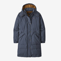 Patagonia Womens Downdrift Parka- Smolder Blue