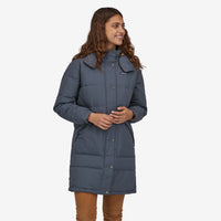 Patagonia Womens Downdrift Parka- Smolder Blue