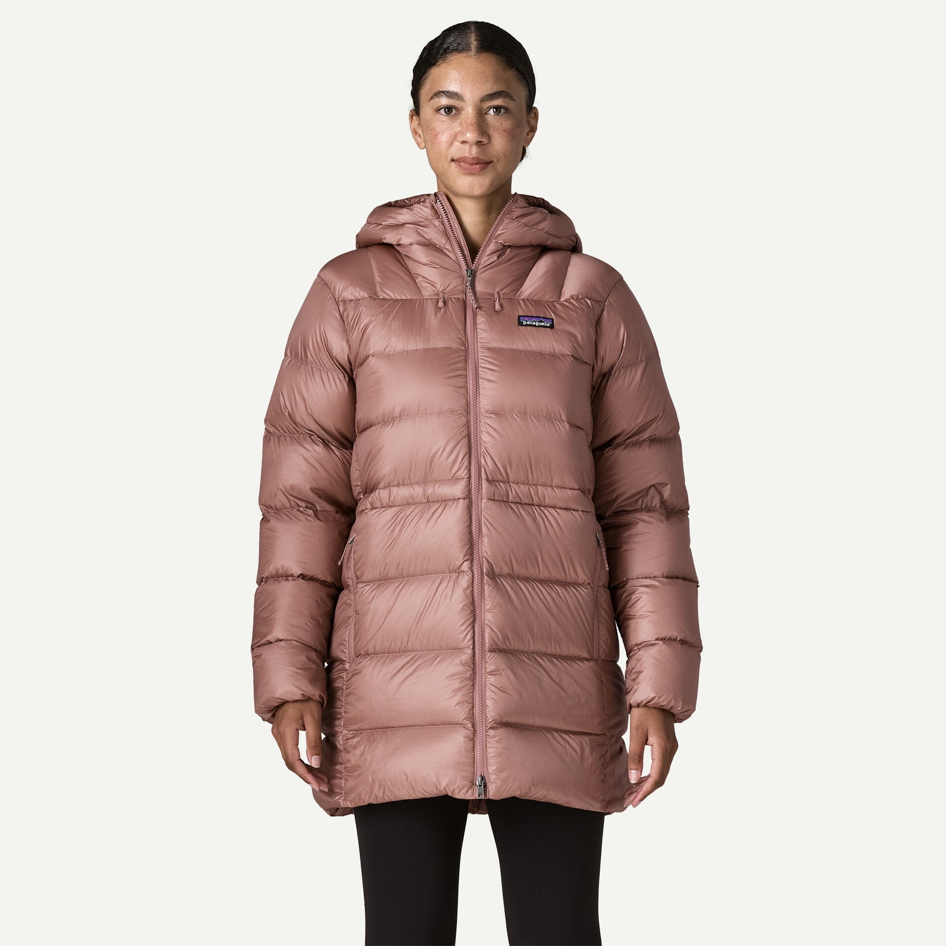 PATAGONIA Women's Fitz Roy Down Parka - Moonrise Taupe
